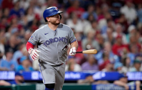 Blue Jays Phillies Baseball